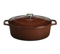 Chasseur - Cocotte Ovale En Fonte Émaillée 33cm Marron Puc473379