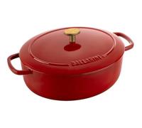 Cocotte ovale en fonte émaillée Rouge 23 cm 2,2 l - BALLARINI