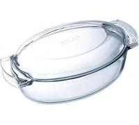 Cocotte Ovale En Verre 5,8 L