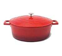 Cocotte ovale NUAGE + couvercle - 6,6 Lt 32 x 25 cm