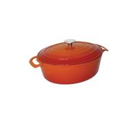 Cocotte en fonte - VOGUE - Ovale - 5L - Acier inoxydable - Rétention de chaleur optimale