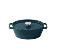 Cocotte ovale - PYREX - Slow Cook - 29 cm - Fonte - Deep Blue