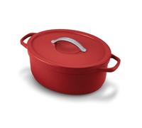 Cocotte ovale rouge 31 cm 6 L - Beka