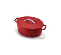 BEKA Cocotte ovale 31 cm 6 L Rouge