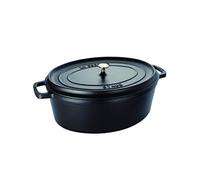 Cocotte ovale fonte noire 40 cm