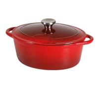 Cocotte ovale - SITRAM - Sitraslow - Fonte d'acier émaillé - 25 cm - 6.5L
