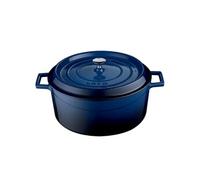 Cocotte Poêle à Frire LAVA en Fonte Bleu Ø 28 ou 32 cm