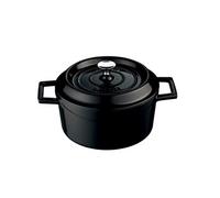 Cocotte Poêle à Frire LAVA en Fonte Noir Ø 32 cm