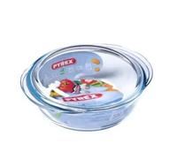 Cocotte - PYREX - 1450096 - Ronde - En verre borosilicate - 2 1 litres