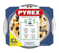 Cocotte - PYREX - 1450098 - Ronde - En verre borosilicate - 1,4 litres