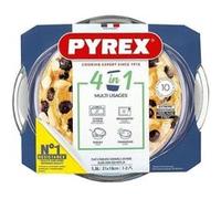 Cocotte PYREX 1450098 Ronde En verre borosilicate 1 4 litres G