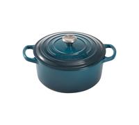 Cocotte Rond 20 cm Le Creuset Signature Fonte 21177206422430 Deep Teal
