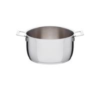 Cocotte Rond 24 cm Alessi Pots&Pans Acier inoxydable AJM101/24