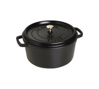 STAUB 405002410 - Cocotte ronde - Ø 24 cm - Noir mat