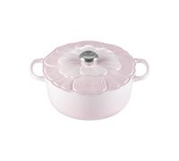 Cocotte Rond 26 cm Le Creuset Fonte 21961267774430 Shell Pink