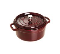 STAUB Cocotte ronde La Cocotte Staub fonte 5.2 L Rouge grenadine