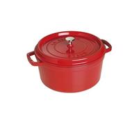 Staub Cocotte La Cocotte 28 cm ronde en fonte Cerise
