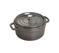 Cocotte Rond 28 cm Staub Fonte 40509-314-0 Gris graphite