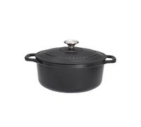 Cocotte ronde 16 cm chasseur noir interieur noir fonte émaillée 16.00 cm CHASSEU