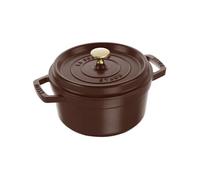 Cocotte ronde 18 cm Chocolat Fonte