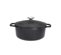 Cocotte ronde 20 cm chasseur noir interieur noir fonte émaillée 20 cm CHASSEUR