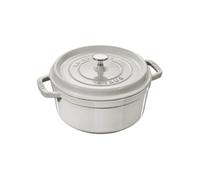 STAUB - Casserole de truffe blanche de fonte à bouts ronds dede 22 cm
