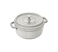 Cocotte Ronde 26 cm Blanc Truffe