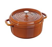 Cocotte ronde 26 cm Cannelle