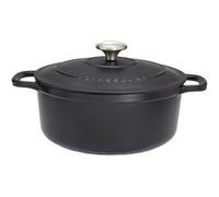 Cocotte ronde 28 cm chasseur noir interieur noir - Chasseur - Noir - Fonte émaillée noir G