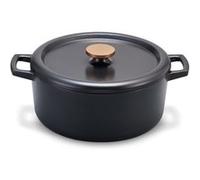 Cocotte ronde 30 cm Nori - - Noir - Fonte