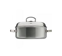 Wmf - Cocotte Ronde En Acier Émaillé 28cm Platinium - 0514425290