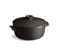 Cocotte ronde en céramique Ø 28,5 cm Gris Fusain