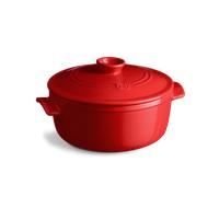 Cocotte ronde en céramique Ø 28,5 cm Rouge Grand Cru