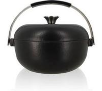 Cocotte ronde en fonte avec émail 24cm noir Ogo 7930205 noir G