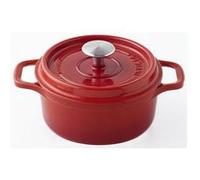 INVICTA Cocotte ronde - Ø 18 cm - Rubis - Tous feux dont induction