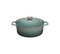 Cocotte ronde en fonte émaillée 20cm bleu quartz puc472025