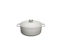 Cocotte ronde en fonte émaillée 20cm macadamia puc472061