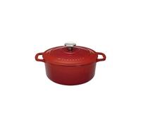 Chasseur 4720 ronde-20 cm Cocotte ronde, 2.5 liters, Rubis (intérieur Noir)