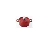 Cocotte Ronde - O 24 Cm - Rubis - Tous Feux Dont Induction