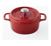 cocotte en fonte ronde 26 cm -invicta- rubis