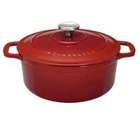 Chasseur Cocotte ronde en fonte émaillée puc472858 28 cm Rubis (rouge G)