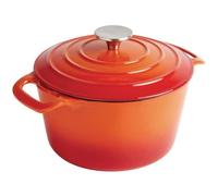 Cocotte ronde en fonte orange 3.2 L Vogue