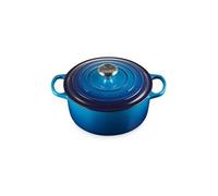 Cocotte Ronde Evolution en Fonte Emaillée 24 cm Azure