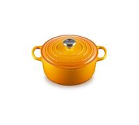 Le Creuset Cocotte Signature en fonte émaillée 24 cm ronde 4,2 L avec couvercle Nectar