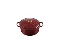 Cocotte LE CREUSET 28 cm Rhône Bouton Doré
