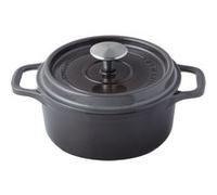 Cocotte ronde Invicta 22 cm taupe - Invicta - Marron - Fonte émaillée Marron G