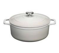 Cocotte ronde Le Chasseur 20 cm Macadamia - Chasseur - Blanc - Fonte macadamia G