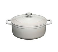 Cocotte ronde Le Chasseur 24 cm Macadamia fonte émaillée 24.00 cm CHASSEUR 32.00