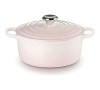 Cocotte ronde - Le Creuset - 20 cm - Fonte émaillée - Shell Pink