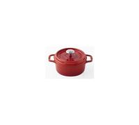 Cocotte Ronde - O 18 Cm - Rubis - Tous Feux Dont Induction
